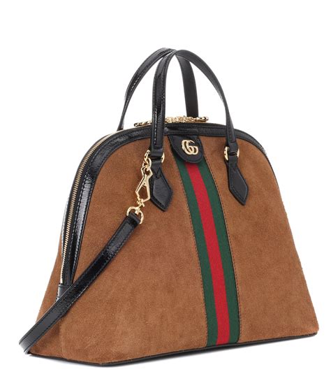 gucci ophidia bag brown|gucci black suede ophidia bag.